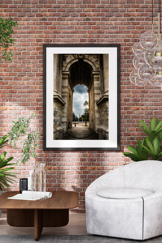 Framed by Milan